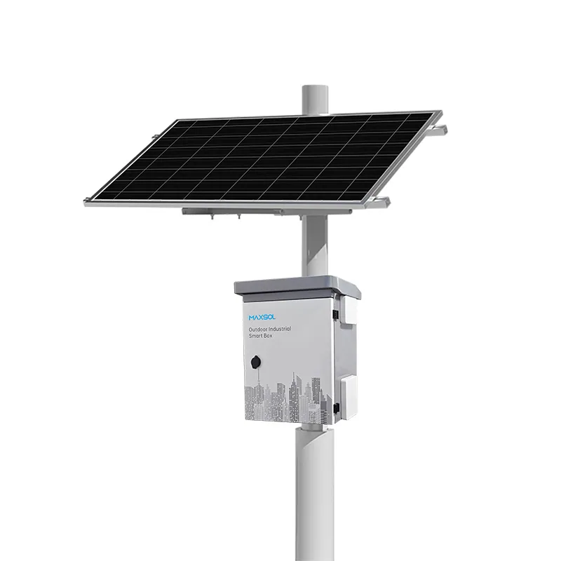 Sistema solare CCTV da 200W con batteria LiFePO4 da 100Ah