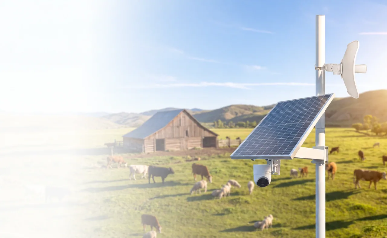 Soluzione CPE wireless a energia solare