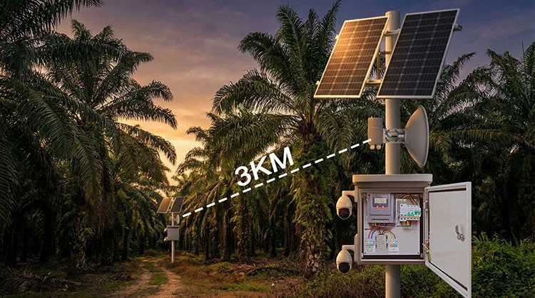 Soluzione solare e wireless indipendente dalla rete