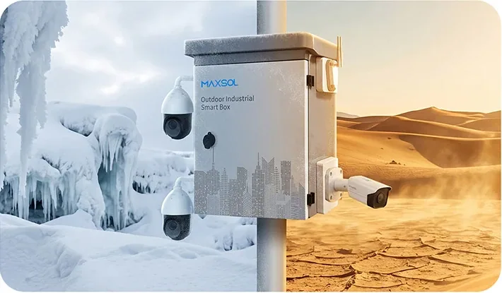 Funzionamento da -40°C a +75°C