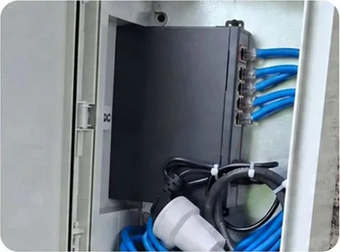 Switch PoE commerciali all’aperto