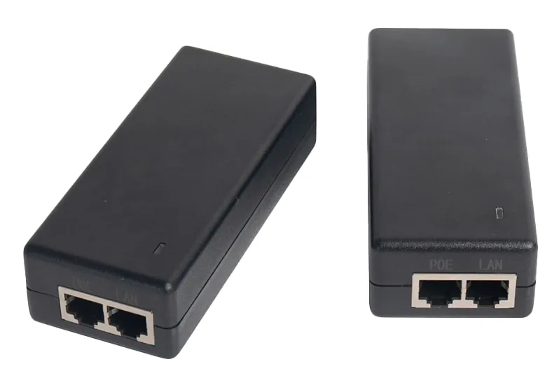 Iniettore PoE Gigabit 2GE da 24W