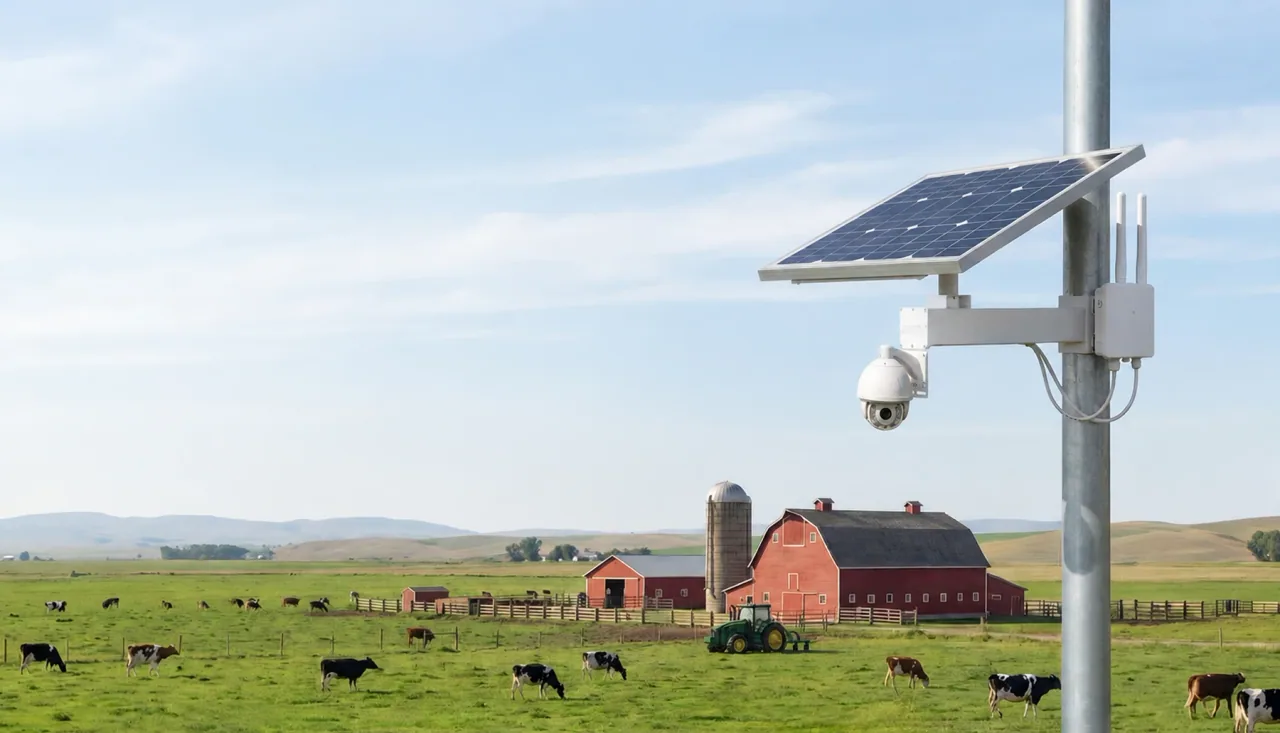 Sistema di alimentazione solare CCTV