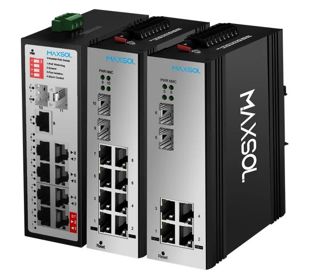 Switch PoE industriale