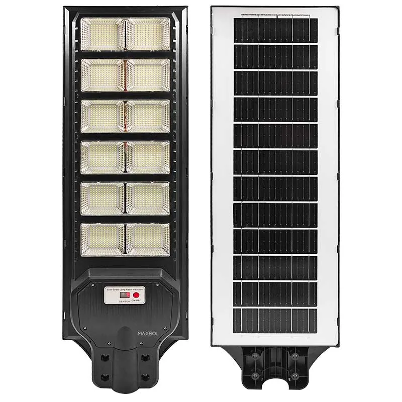 Sistema completo di illuminazione stradale solare da 18W