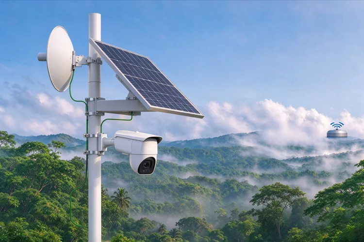 Soluzione CPE wireless a energia solare