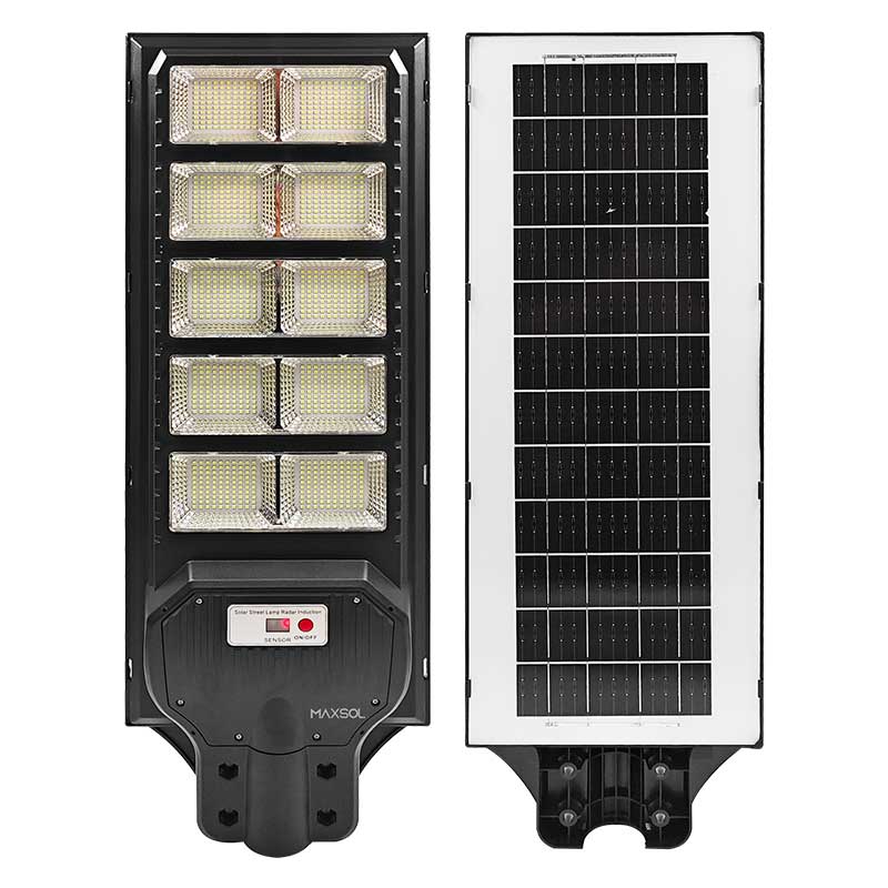 Sistema di illuminazione stradale LED solare integrato da 15W