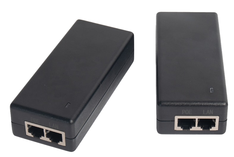 Iniettore PoE Gigabit 2GE da 24W