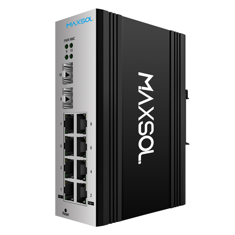 Switch PoE++ Gigabit industriale gestito a 8 porte